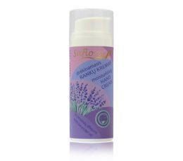 hand cream with lavender essential oil