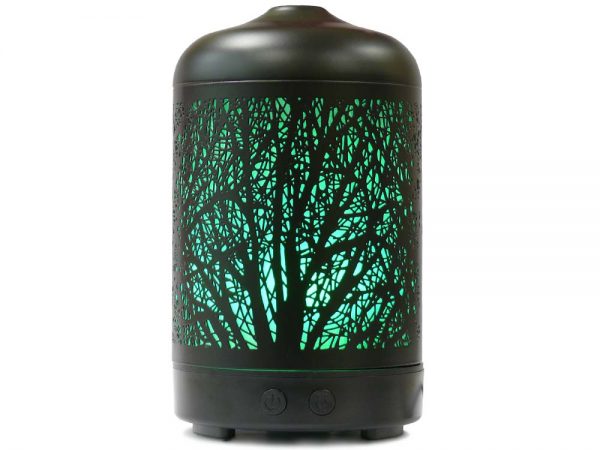 MIŠKAS Black Metal Cover Essential Oil Diffuser