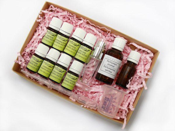 Floral perfume DIY making kit