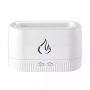 Essential oil vaporizer FIREPLACE (white)